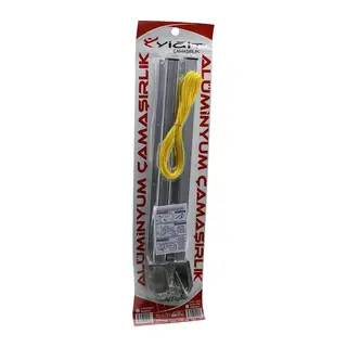 Çamaşırlık Kare Kombine Ayarlı Alüminyum Çamaşır Askısı 60X25-80X30 Model Uyumlu