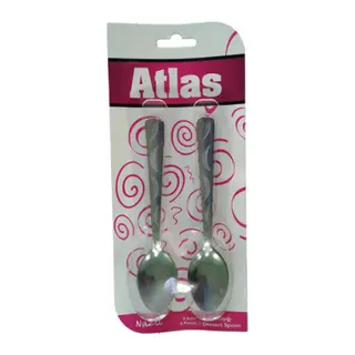 6 Parça Metal Tatlı Kaşık