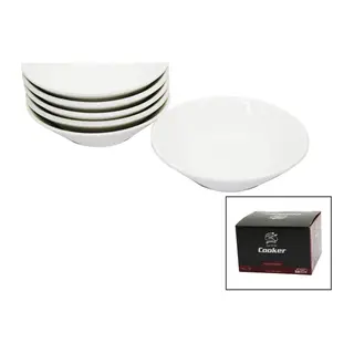 CKR-4144 6 Parça Porselen Çay Tabak