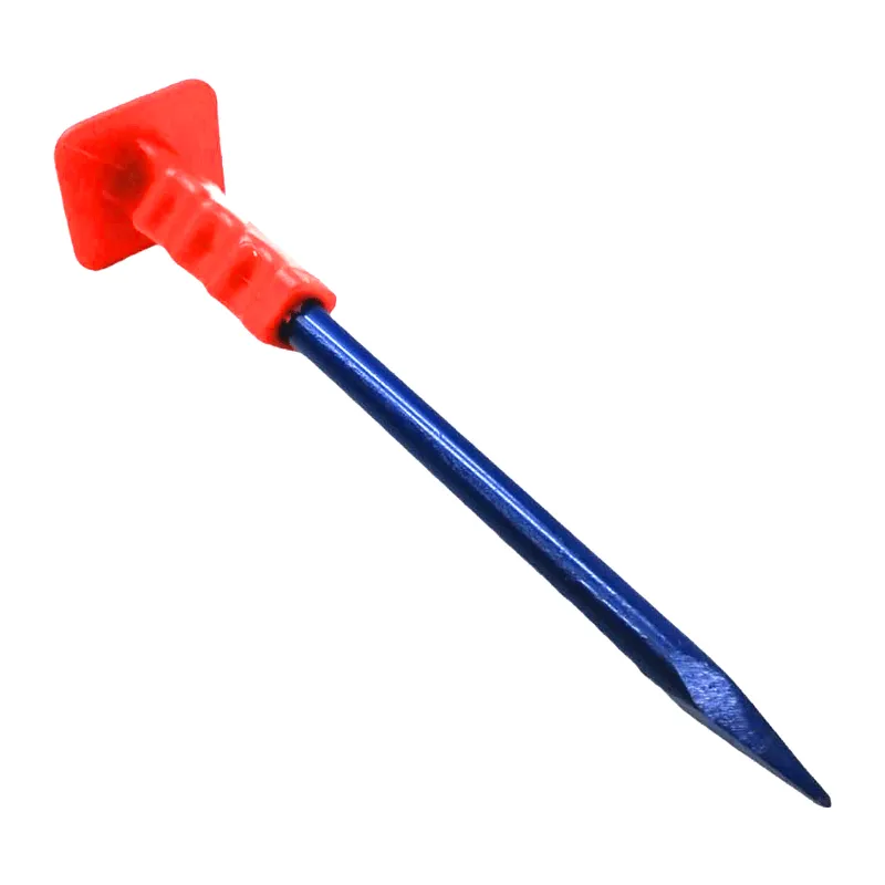 Renkli Çelik Sivri Murç Korumalı 30CM