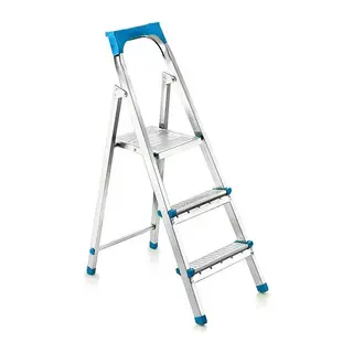 2+1BASAMAKLI Metal Merdiven Y: 60CM - 120KG.TAŞIMA Kapasitesi
