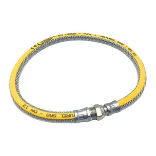 75CM Flex Doğalgaz Hortumu Çelik Örgülü