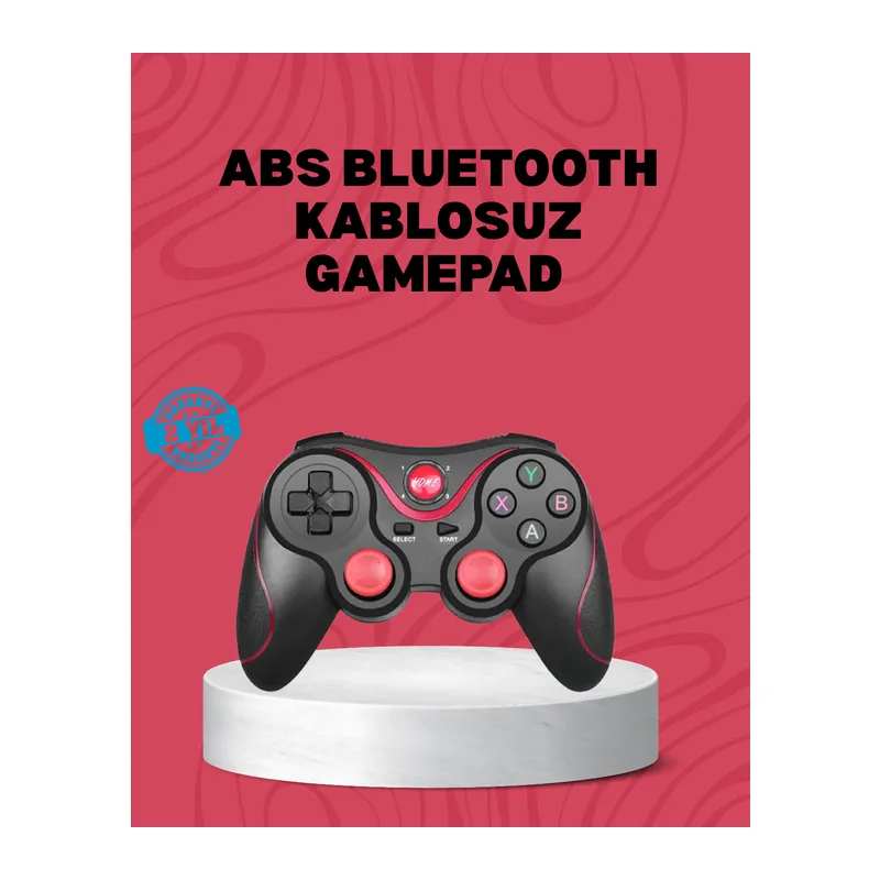Ergonomik Tasarımlı Çok Yönlü Wireless Gamepad