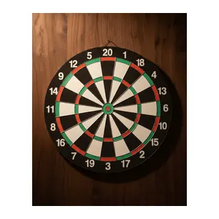 15 İnç Dart Tahtası Seti Dayanıklı Yapı 4 Metal Dart Oku