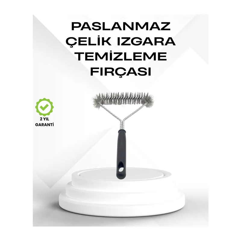 Tel Izgara Temizleme Fırçası BBQ Sonrası Kolay Temizlik