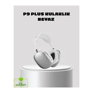 P9 Pro Plus Kablosuz Kulaklık – Üç Mikrofonlu, Uzamsal Ses ve Hızlı Şarj Özellikli