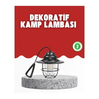 Açık Hava Etkinlikleri İçin Çam Kozalağı Gece Işığı
