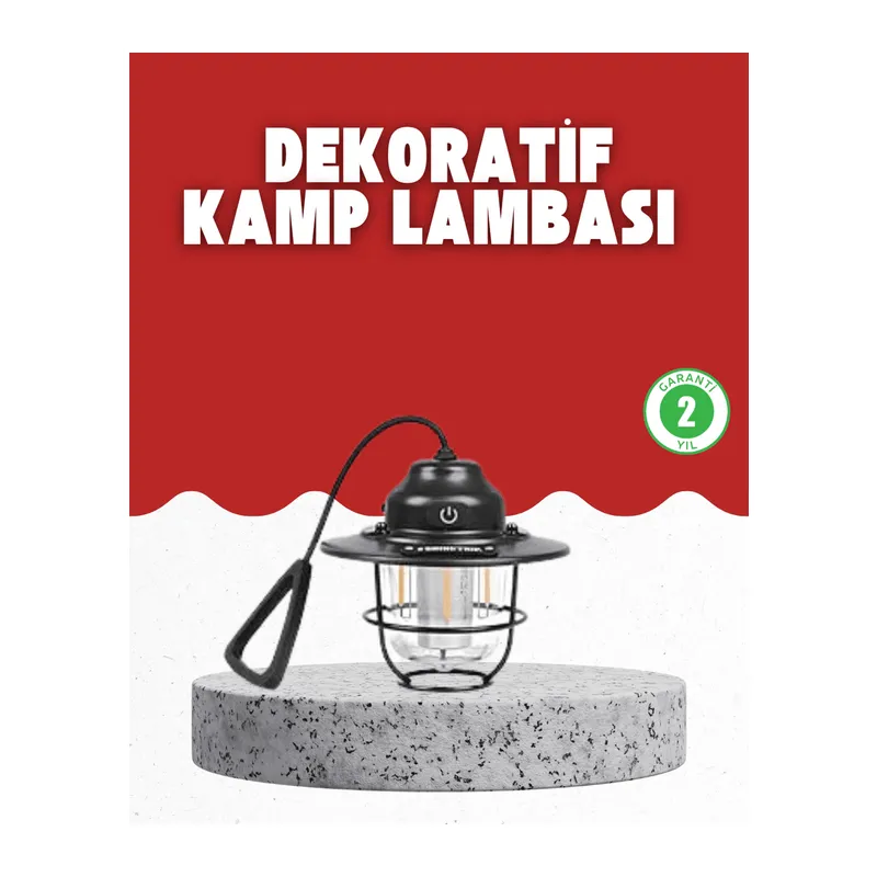 Açık Hava Etkinlikleri İçin Çam Kozalağı Gece Işığı