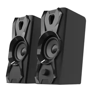 1+1 Hoparlör Speakaer Set Usb Kablo 2.0 Multimedya - 5W