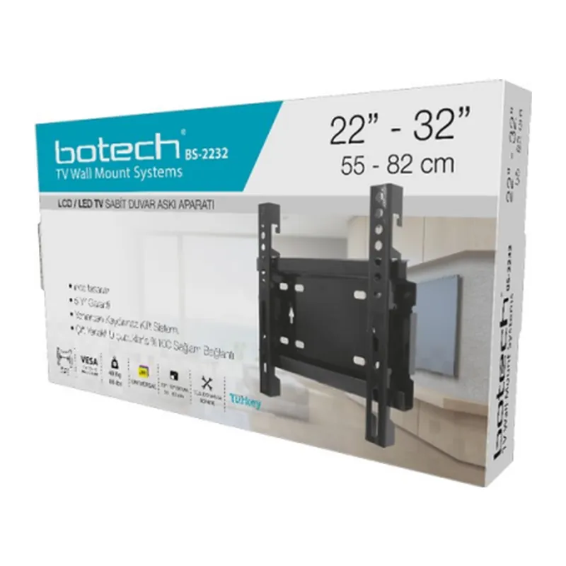 BS-2232 Sabit Tv Askı Aparatı 55X82CM