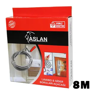 8MT Susta Spral Lavabo - Gider Açar