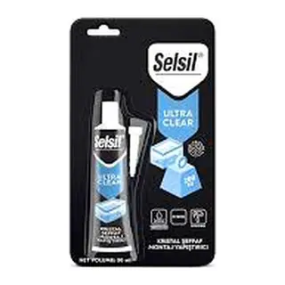 Selsil Şeffaf Montaj Yapıştırıc Ultra Clear 50ML