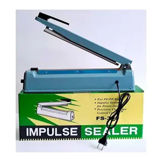 30Cm Metal Gövde Poşet Ağzı Yapıştırma Kapatma Makinası FS-300