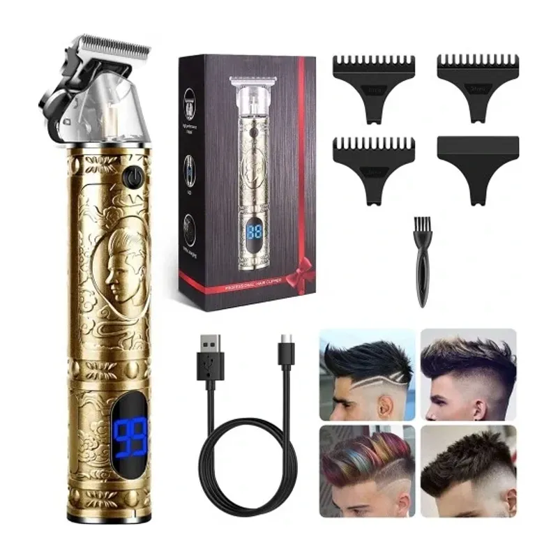 Lcd Ekranlı Traş Makinası Saç Sakal Düzeltme XYY-919