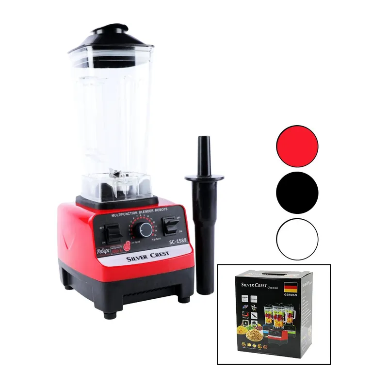 9000W Buz Kırıcı Çok Amaçlı Blender Doğrayıcı 2PCS Hazne - 2LT - 0.7LT SC-1589