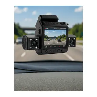 Araç Ön Arka İç Kamera Sistemi Full HD Hareket Sensörlü Kayıt Cihazı