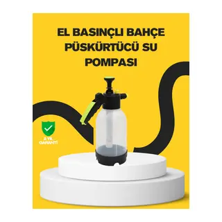 Köpük Püskürtücü 2 Litre Dayanıklı Manuel Basınçlı Yıkama Şişesi