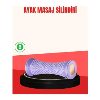 Ayak Masaj Silindiri Derin Doku Masajı Kirpi Topu Akupunktur Etkili