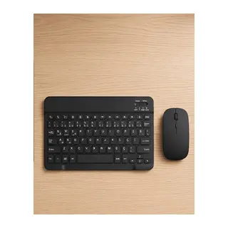 Sessiz Tuşlu Kablosuz Klavye Mouse Seti Çoklu Cihaz Uyumlu