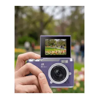 48 MP Dijital Fotoğraf Makinesi 4K Video Flip Ekranlı Kompakt