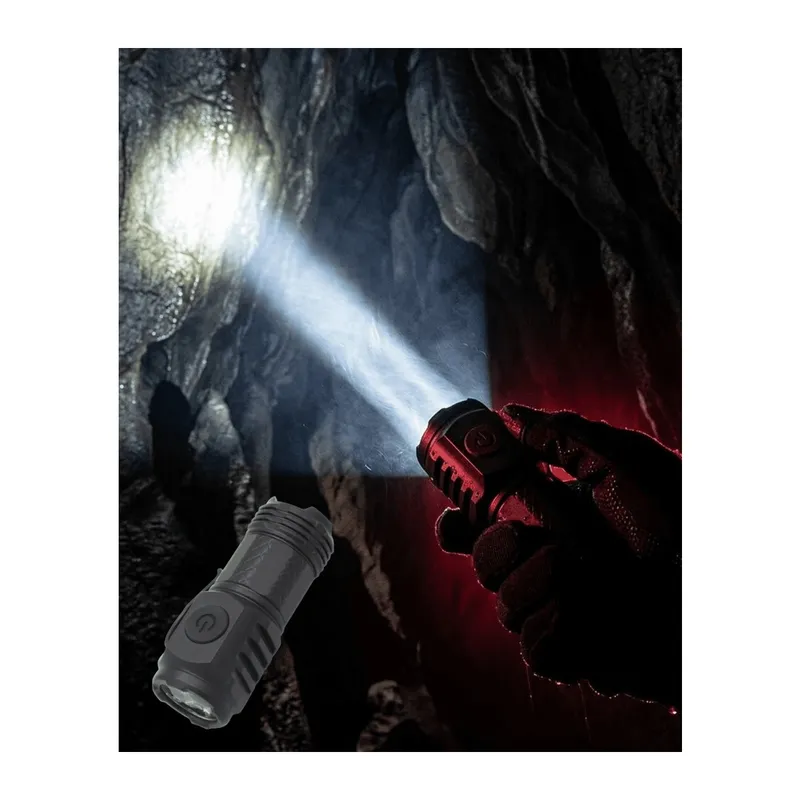 Mini El Feneri 3 LED Güçlü Aydınlatma ve Type-C Şarj Özellikli