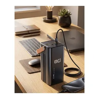 Yüksek Kapasiteli Powerbank 80000 mAh Hızlı Şarj Özellikli Çok Portlu Taşınabilir Şarj Cihazı