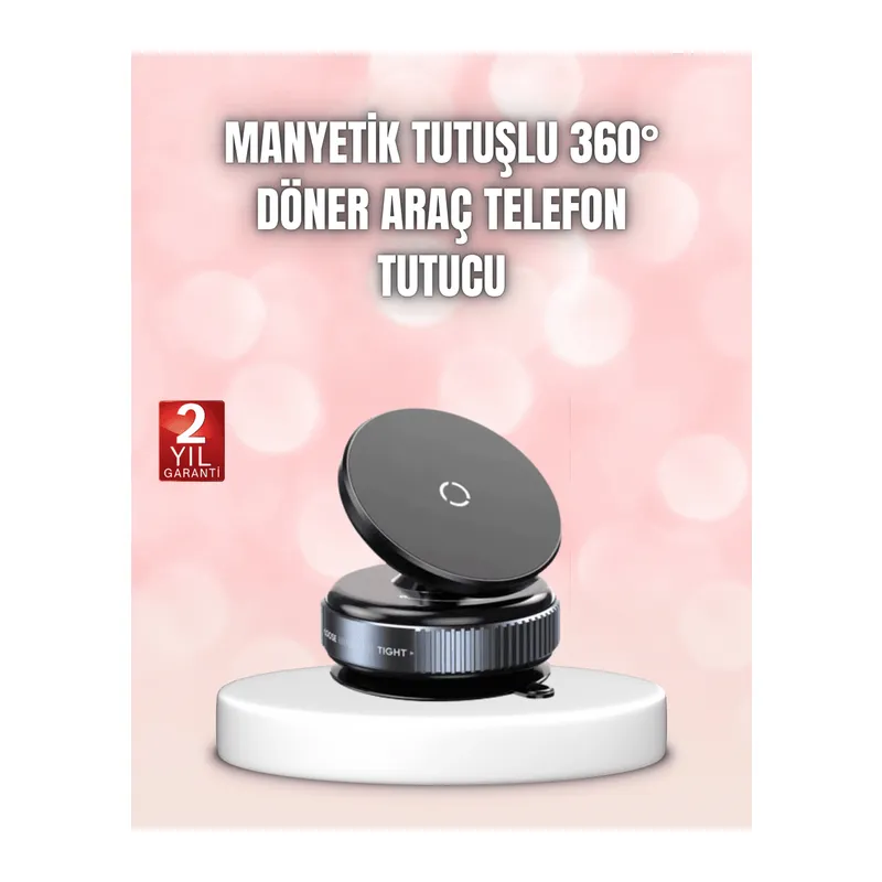 Vakumlu Manyetik Araç İçi Telefon Standı