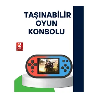 520 Oyunlu Taşınabilir Oyun Konsolu HD Ekranlı Retro Eğlence