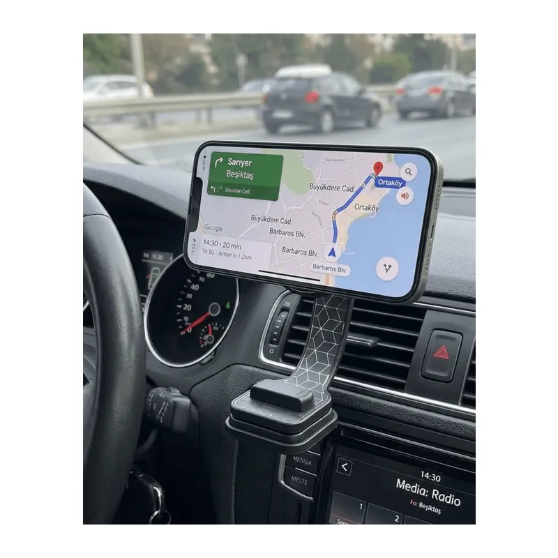 Dashboard Manyetik Telefon Tutucu Ayarlanabilir Telefon Standı