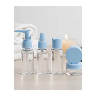 Taşınabilir 5 Parça Seyahat Kozmetik Seti 30 ml Sızdırmaz