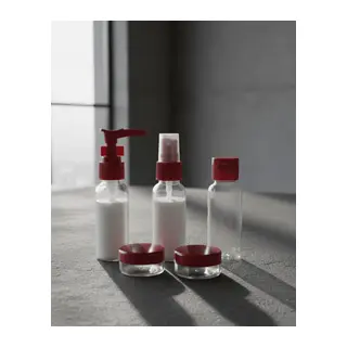 5 Parça Seyahat Dolum Şişesi Seti 30 ml Hafif Tasarım