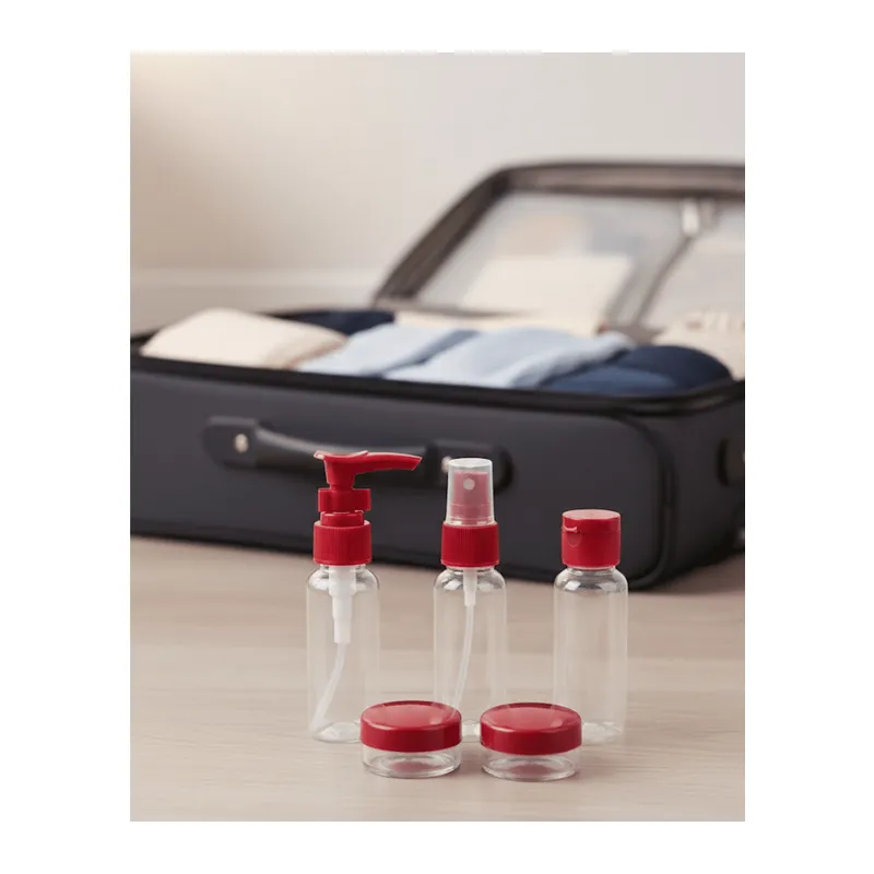 Taşınabilir 5 Parça Seyahat Kozmetik Dolum Seti 30 ml