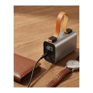 50000 mAh Güçlü Powerbank Dijital Göstergeli Çoklu USB Çıkışlı