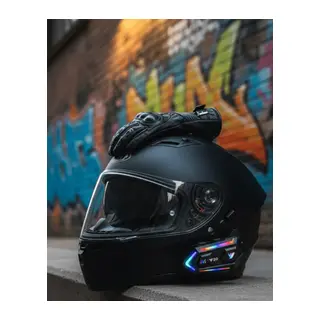 Intercom Mesafeli IPX6 Suya Dayanıklı Kask Kulaklık Sistemi