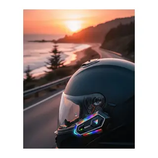 BT5.3 Çipli Kask İçi Bluetooth Kulaklık 25 Saat Pil