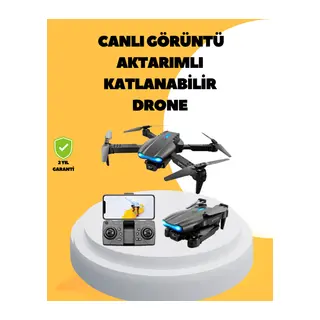 Wifi FPV Canlı Görüntü Aktarımlı Katlanabilir Drone