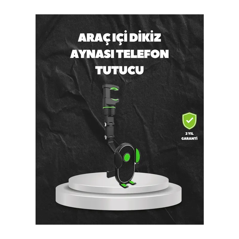 Ayarlanabilir Dikiz Aynası Telefon Tutucu Sağlam ve Şık Tasarım
