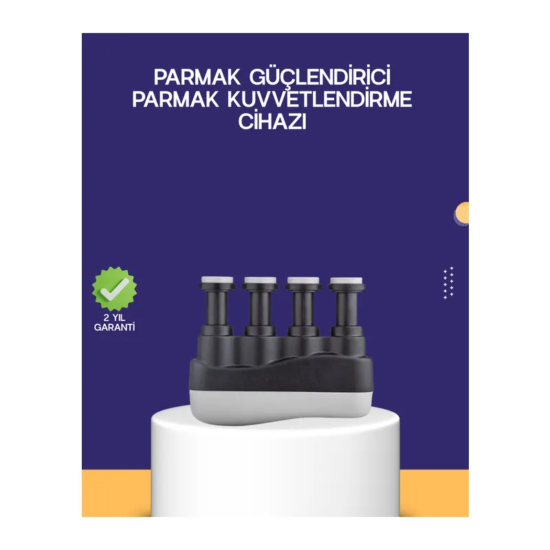 Parmak Güçlendirme Egzersiz Aleti Ayarlanabilir Direnç