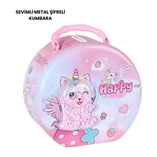Şifreli Kumbara Pembe