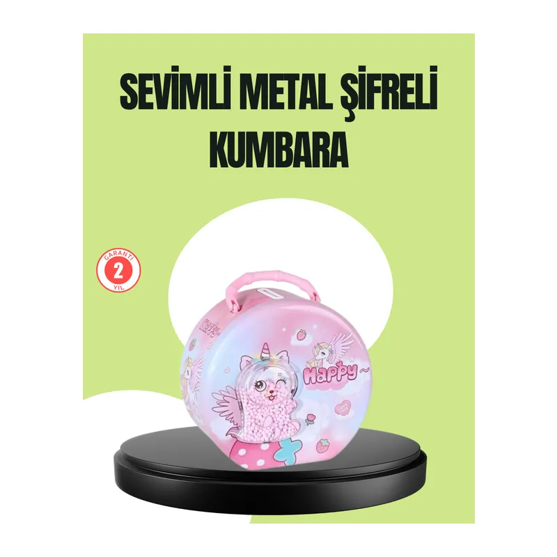 Eğitici Çocuk Para Kasası Kişisel Eşya ve Para Saklama