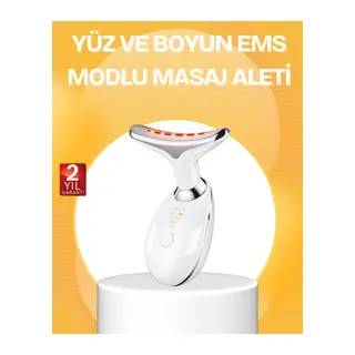 7 Renk LED Işık Terapili Cilt Bakım Cihazı USB Şarjlı