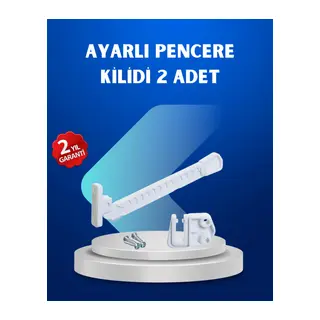 Pencere Güvenlik Kilidi Açılma Sınırlayıcı Aparat 2 Adet