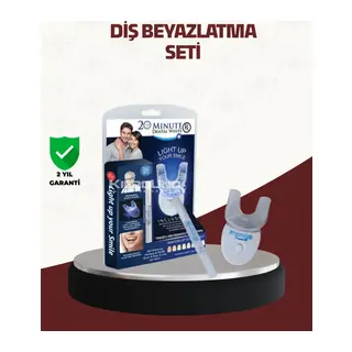 Evde Kullanıma Uygun LED Teknolojili Diş Beyazlatma Kiti