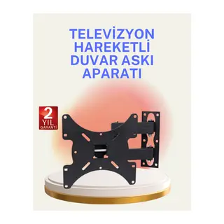 Hareketli TV Duvar Askı Aparatı 22–49 İnç Uyumlu