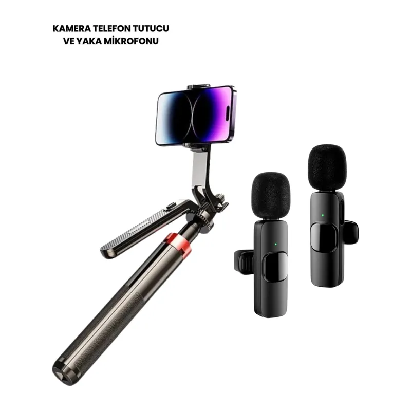 NPL2S Tripot +K11 Yaka Mikrofonu Set