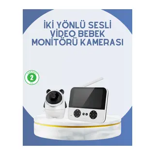 Kablosuz Bebek Monitörü 720P Görüntü ve Geniş Ekran