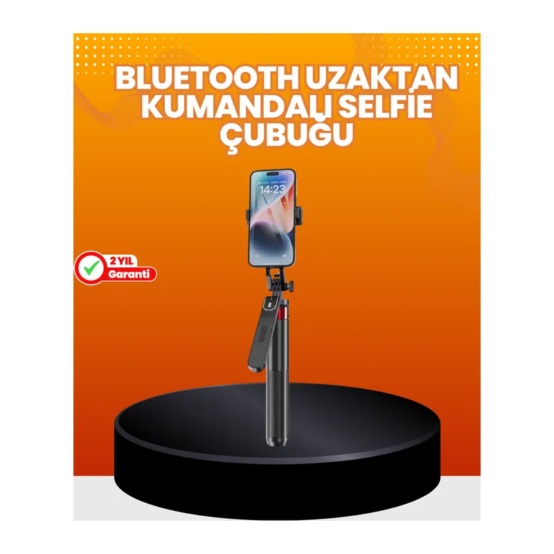 Ayarlanabilir Telefon Tripodu Selfie Stick Çok Açılı Çekim