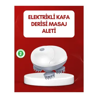 Su Geçirmez Elektrikli Kafa Masaj Cihazı IPX7