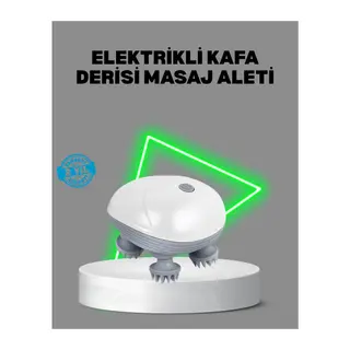 Elektrikli Kafa Derisi Masaj Aleti Islak ve Kuru Kullanım