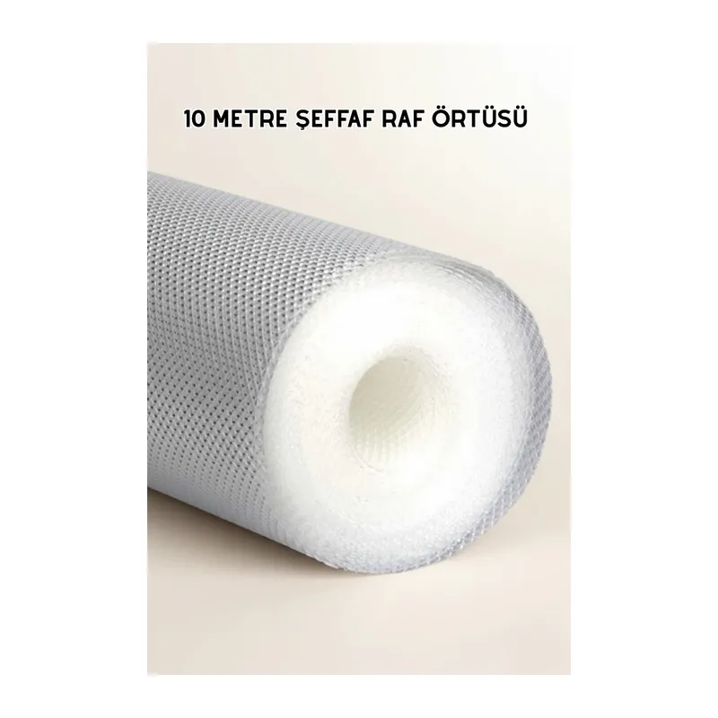 10 Metre Silikon Tabanlı Şeffaf Çekmece Düzenleyici Aparat